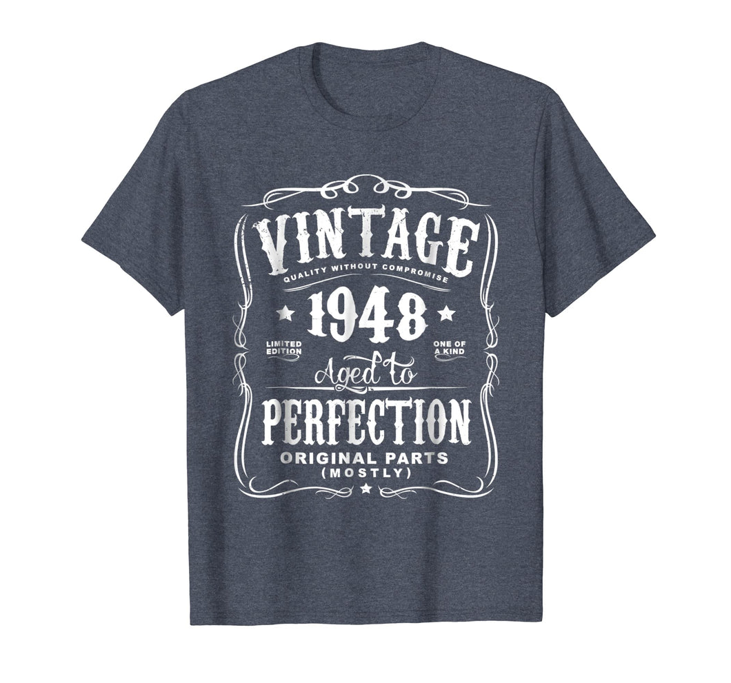 Vintage Made In 1948 T-Shirt 70th Birthday Gift