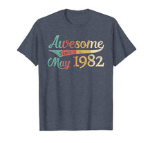 Load image into Gallery viewer, Awesome Since May 1982 T-shirt Vintage 37th Birthday Gift
