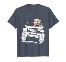 Load image into Gallery viewer, Bulldog Driving Jeep T-Shirt OffRoad Lovers Gift
