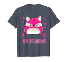 Load image into Gallery viewer, Funny Pink Love Squishmallows Fox Girls Womens T-Shirt
