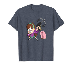 Mabel and Waddles Grappling Hook Mystery of Gravity T-Shirt