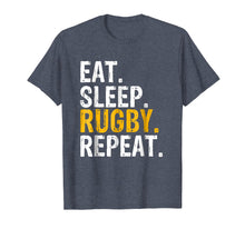 Load image into Gallery viewer, Eat Sleep Rugby Repeat Gift T-Shirt
