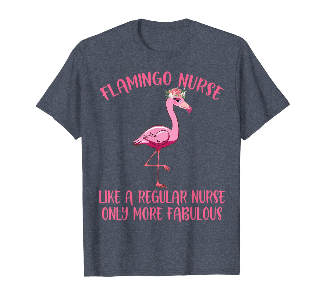 Pink Flamingo Nurse Shirt - Funny Flamingo Shirts