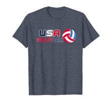 Load image into Gallery viewer, USA Flag Volleyball Men's and Women's Volleyball Shirt
