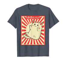 Load image into Gallery viewer, Vintage Japanese Cat Kawaii Cat Lover Meowing Tshirt

