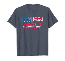 Load image into Gallery viewer, Crazy Cousin Crew T-Shirt Matching Fourth of July Group
