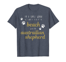Load image into Gallery viewer, Austrailian Shepherd Dog Lover Summer Women Tee T Shirt Gift
