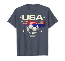 Load image into Gallery viewer, Women's Soccer USA Tshirt | 2019 World Tournament France
