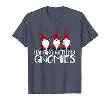 Load image into Gallery viewer, Hanging With My Gnomies Shirt Funny Garden Gnome Christmas
