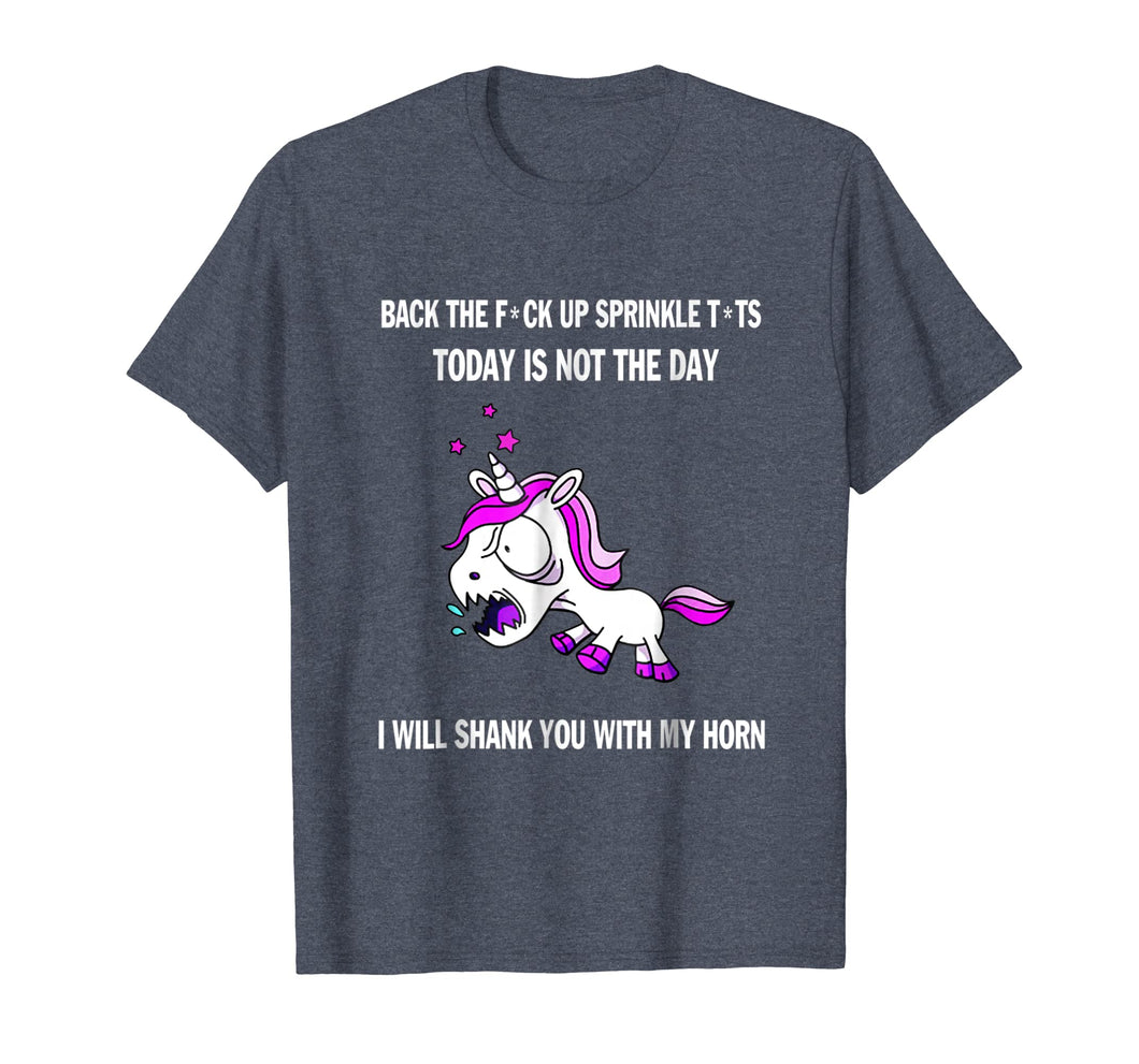 I Will Shank You With My Horn T-shirts Unicorn Funny Shirts