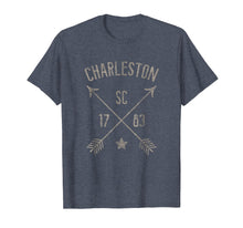 Load image into Gallery viewer, Charleston SC T Shirt Cool Vintage Retro Style Home City
