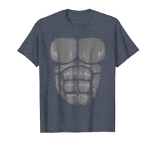 Load image into Gallery viewer, Funny Gorilla Chest TShirt, Gorilla Costume Shirt
