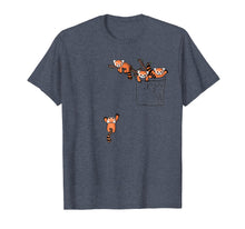 Load image into Gallery viewer, T-Shirt - Pocket Series Cute Red Panda Bear Playing
