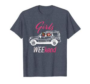 Girls WEEkend Road Trip Vacation T Shirt