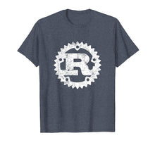 Load image into Gallery viewer, Rust Programming logo t-shirt distressed

