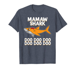 Mamaw Shark T-shirt Doo Doo Doo T-Shirt