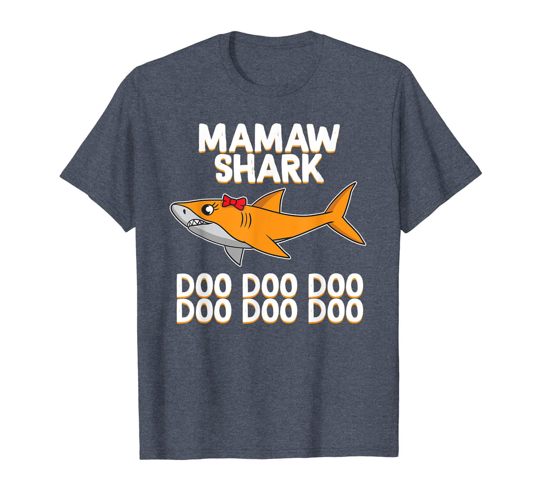Mamaw Shark T-shirt Doo Doo Doo T-Shirt