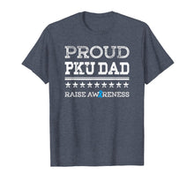 Load image into Gallery viewer, Mens PKU Awareness Proud Dad Stars &amp; Stripes T Shirt for Men
