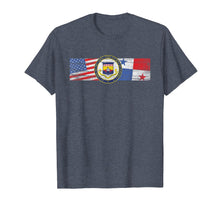Load image into Gallery viewer, Zonian Panama Canal Zone Seal with US and Panama Flags
