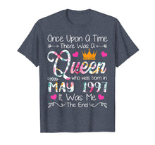 Load image into Gallery viewer, Girls 22nd Birthday Queen May 1997 Shirt Queen Birthday

