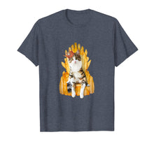 Load image into Gallery viewer, Cat on a Throne Shirt Funny Cat Lover T Shirt Gifts
