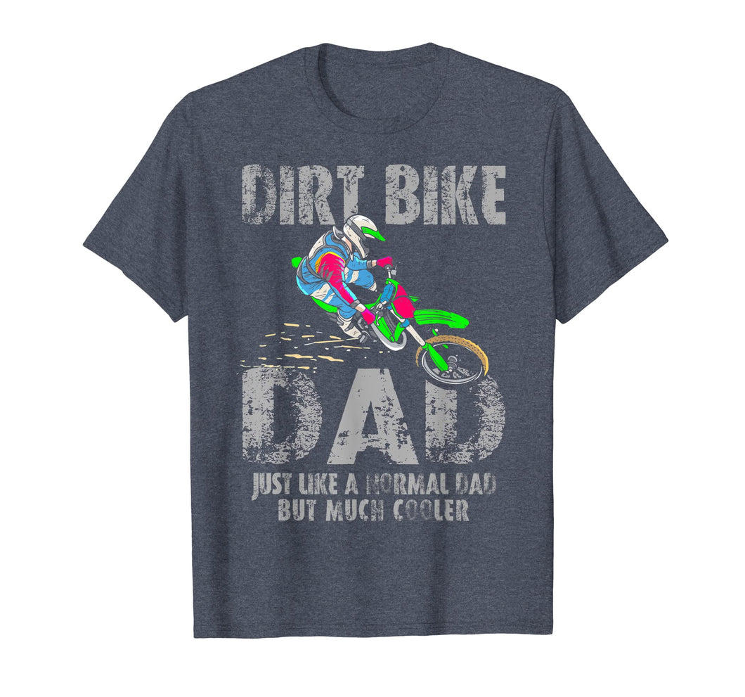 Cool Dirt Bike Dad T-Shirt Father's Day Gift