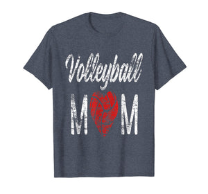 Moms Volleyball Shirt - Volleyball Shirt For Moms - Heart
