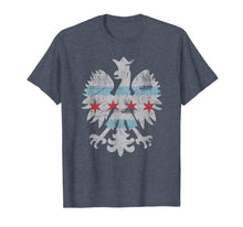 Load image into Gallery viewer, Chicago Flag Polish Poland Eagle Vintage Shirt
