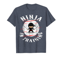 Load image into Gallery viewer, Distressed Ninja in Training Children Funny Kids T-Shirts
