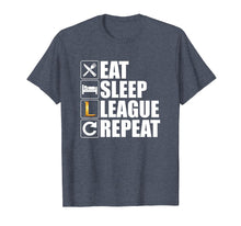 Load image into Gallery viewer, Eat Sleep League Repeat Bronze Master Challenger Shirt
