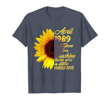 Load image into Gallery viewer, Being Sunshine T-Shirt 30th Birthday Gifts April 1989
