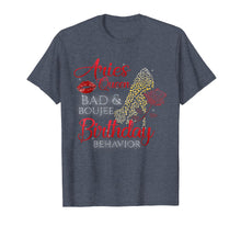 Load image into Gallery viewer, Aries Queen bad &amp; boujee birthday behavior high heel Tshirt
