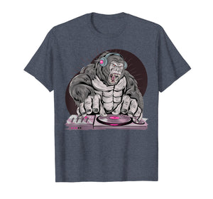 Men's T Shirt Tee Dished DJ Gorilla for Youth