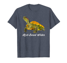 Load image into Gallery viewer, Red-Eared Slider Turtle Shirt - Gift For Turtle Lovers
