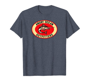 Marlin Fishing T Shirt Angry Ocean Outfitters Tee