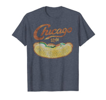 Load image into Gallery viewer, Chicago Style Hot Dog Distressed T-Shirt
