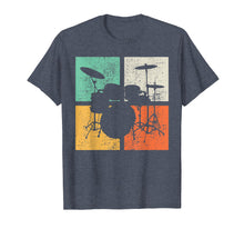 Load image into Gallery viewer, Drummer T-Shirt Drumline Tshirt Drumset Tee Gift Vintage
