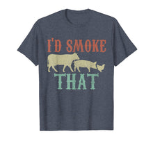 Load image into Gallery viewer, Mens I'd Smoke That Shirt - Vintage Funny BBQ Grilling Chef Gift

