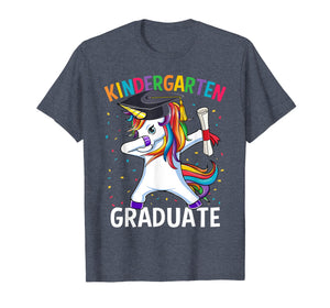 Dabbing Unicorn Kindergarten Graduation 2019 Gift T-Shirt