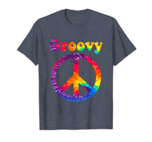 Load image into Gallery viewer, Tie Dye Colors Peace Sign Hippy Costume Shirt Men Women Gift
