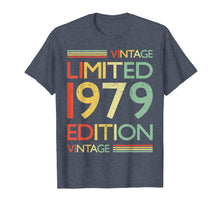 Load image into Gallery viewer, 40th Birthday Gift Vintage 1979 T-Shirt- 40 Years Old Shirt
