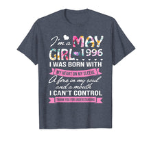 Load image into Gallery viewer, I&#39;m A May Girl 1996 T Shirt Women 23rd Birthday Gift Shirt
