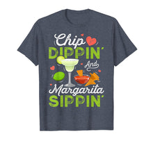 Load image into Gallery viewer, Chip Dippin' And Margarita Sippin' Funny Cinco de Mayo Men T-Shirt
