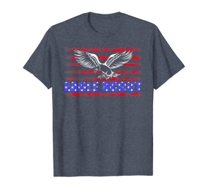 Funny Eagle Flag Scout Tshirt