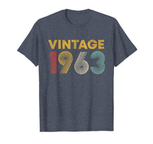 Load image into Gallery viewer, 56th Birthday Gift Idea Vintage 1963 T-Shirt Men Women
