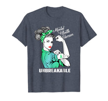 Load image into Gallery viewer, Mental Health Warrior Unbreakable - Awareness Month Shirt
