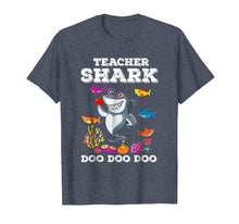 Load image into Gallery viewer, Funny Teacher Shark Doo Doo Doo T-Shirt
