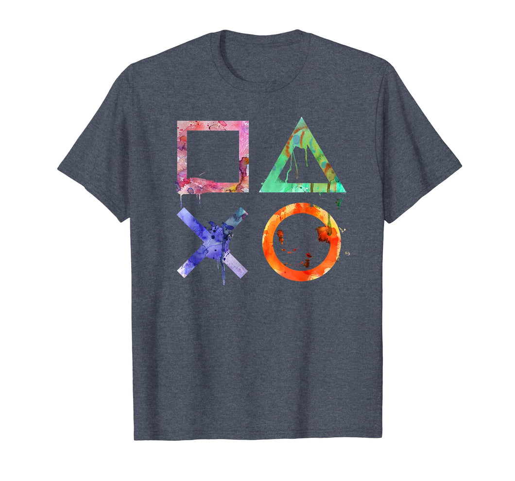 Playstation Watercolor Symbols T-shirt