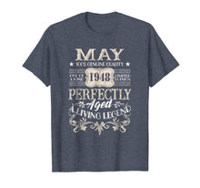 Load image into Gallery viewer, May 1948 T-Shirt Retro Vintage 71st Birthday Decoration
