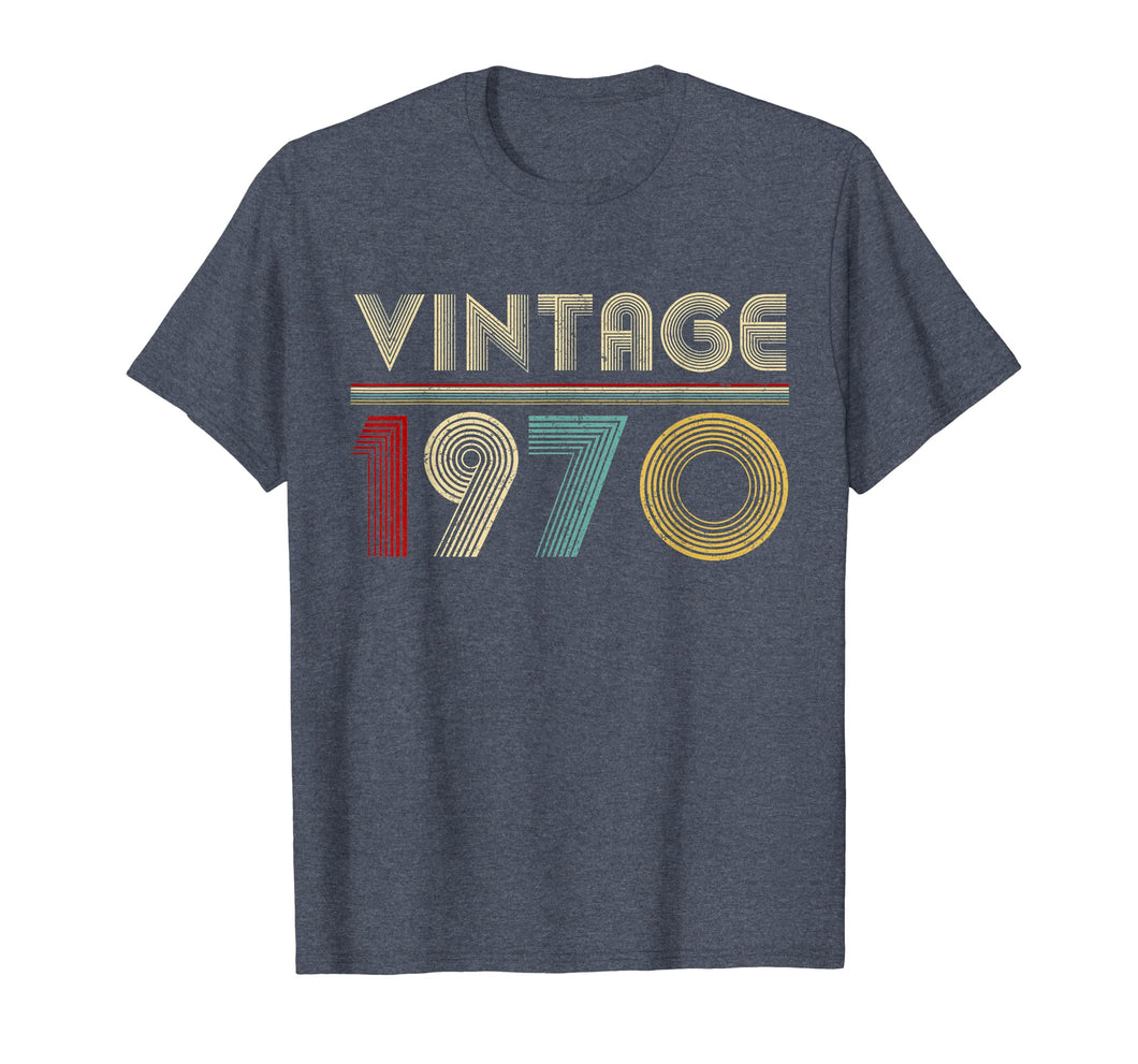 49th Birthday Gift Classic 1970 Shirt Vintage Men Women